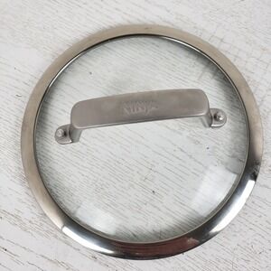 Ninja Foodi Cookware 6 Inch Inside Glass Replacement Lid Stainless Steel Handle